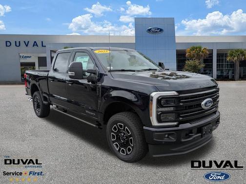 Antimatter Blue Metallic 2025 Ford F-250 Platinum