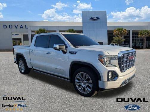 White Frost Tri-Coat 2020 GMC Sierra 1500 Denali