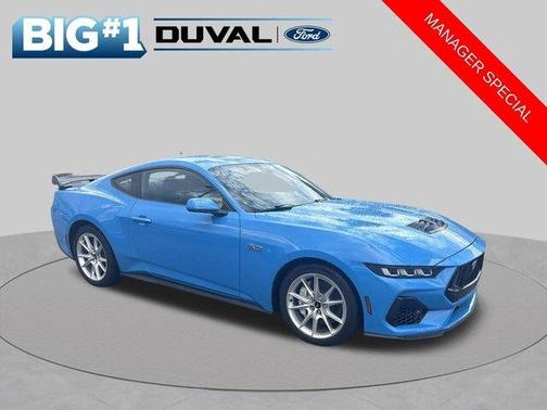 Grabber Blue 2024 Ford Mustang GT