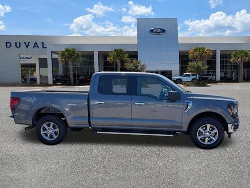 Gray 2024 Ford F-150 XLT