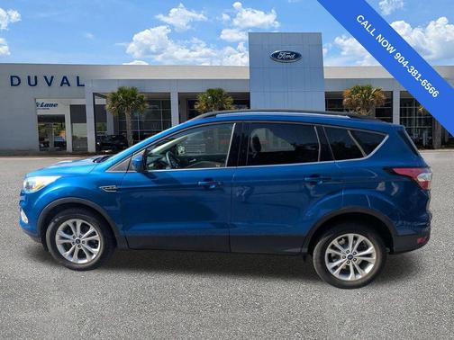 Lightning Blue Metallic 2018 Ford Escape SE