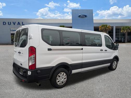 Oxford White 2024 Ford Transit-350 XLT