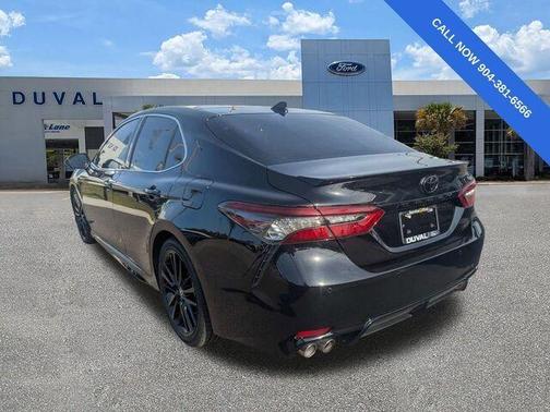 Midnight Black Metallic 2022 Toyota Camry XSE V6