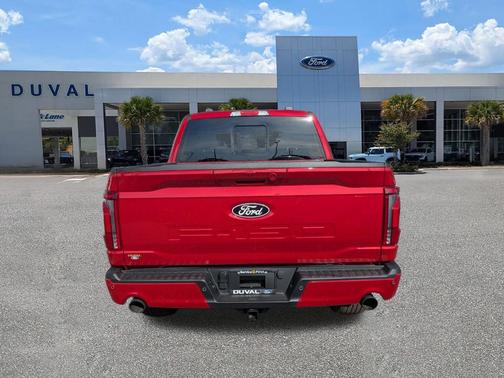 Rapid Red Metallic Tinted Clearcoat 2025 Ford F-150 Lariat