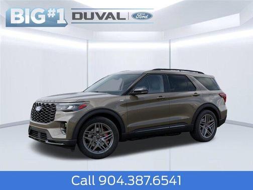 Gray 2027 Ford Explorer ST-Line