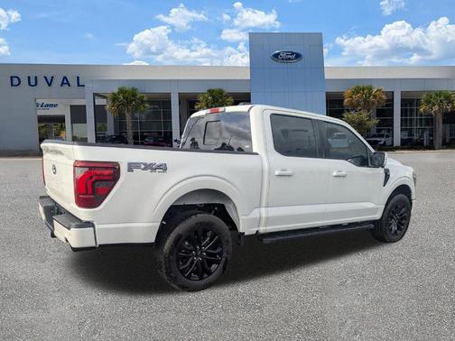 Star White 2025 Ford F-150 Lariat