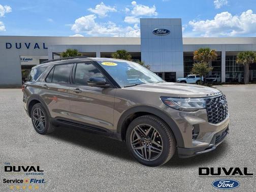 Gray 2026 Ford Explorer ST