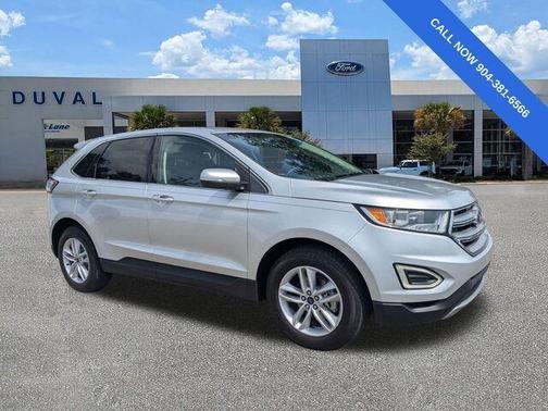 Ingot Silver 2017 Ford Edge SEL