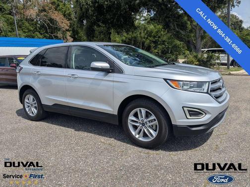 Ingot Silver 2017 Ford Edge SEL