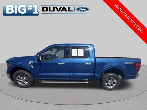Blue Metallic 2025 Ford F-150 XLT