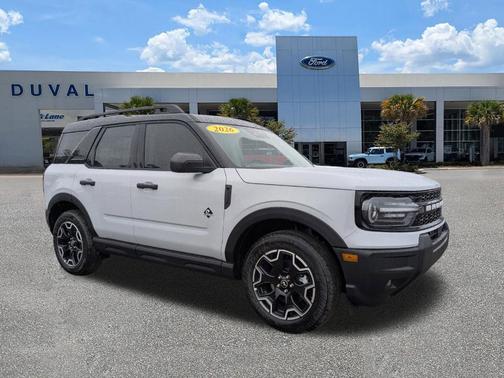 Space White Metallic 2026 Ford Bronco Sport Outer Banks