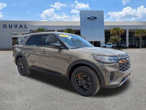 Gray 2026 Ford Explorer Tremor