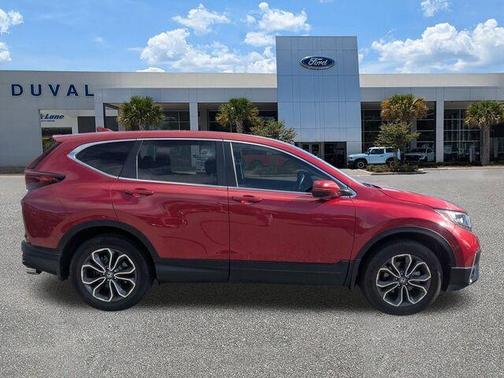 Red 2021 Honda CR-V EX-L