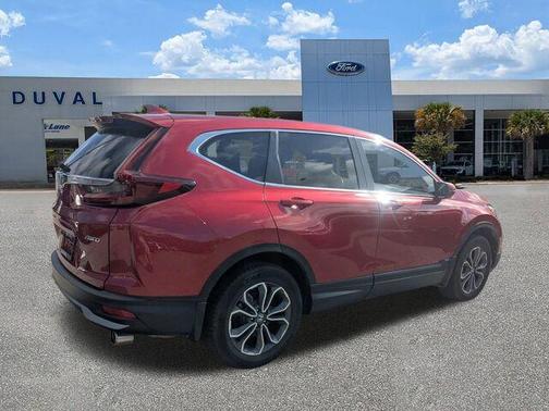 Red 2021 Honda CR-V EX-L