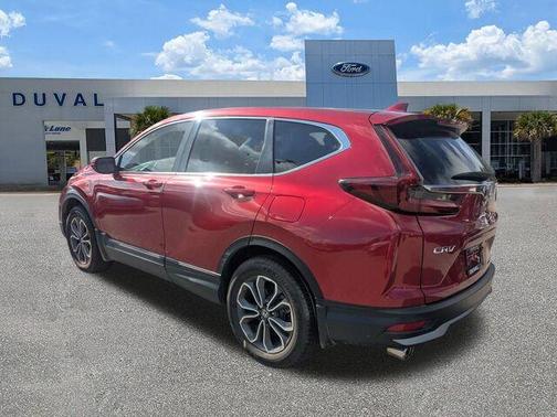Red 2021 Honda CR-V EX-L