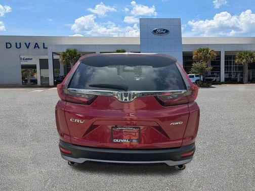Red 2021 Honda CR-V EX-L