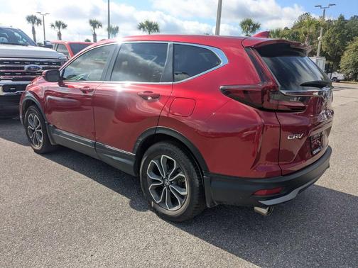 Red 2021 Honda CR-V EX-L
