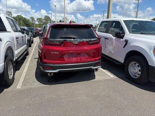 Red 2021 Honda CR-V EX-L