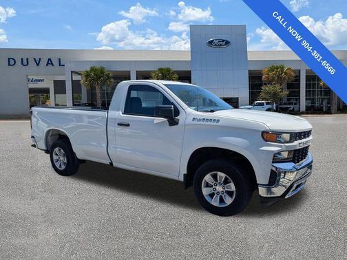 Summit White 2020 Chevrolet Silverado 1500 WT