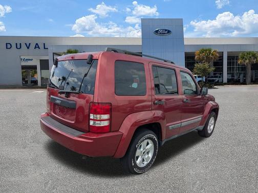 Deep Cherry Red Crystal Pearlcoat 2012 Jeep Liberty Sport