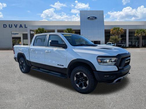 Bright White Clearcoat 2020 RAM 1500 Rebel