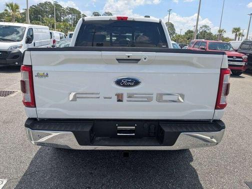 White Metallic 2021 Ford F-150 Lariat