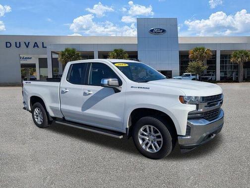 Summit White 2019 Chevrolet Silverado 1500 LT