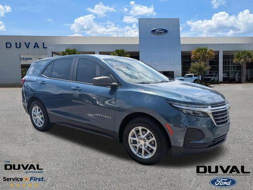 Lakeshore Blue Metallic 2024 Chevrolet Equinox LS