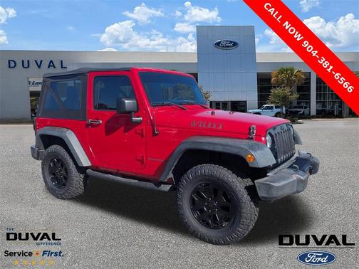 2016 Jeep Wrangler Willys Wheeler
