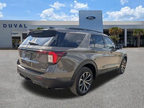 Gray 2026 Ford Explorer ST-Line