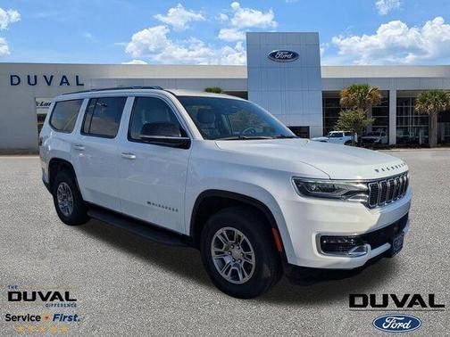 Bright White Clearcoat 2023 Jeep Wagoneer Base