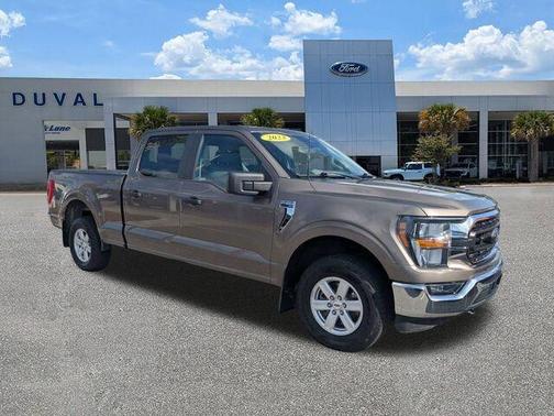 Gray 2023 Ford F-150 XLT