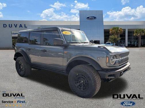 Carbonized Gray Metallic 2026 Ford Bronco Badlands