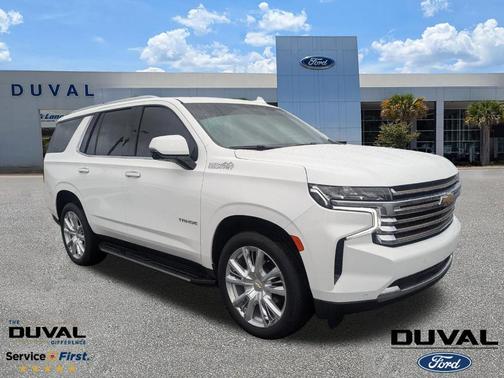 Summit White 2023 Chevrolet Tahoe High Country