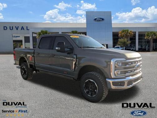 Gray 2026 Ford F-350 Platinum