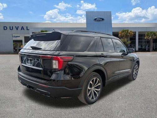 Agate Black Metallic 2026 Ford Explorer ST-Line