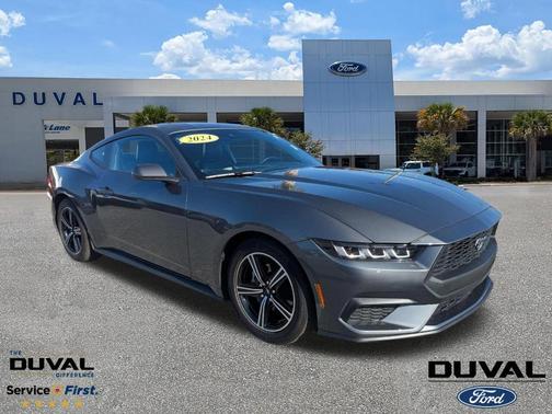 Gray Metallic 2024 Ford Mustang EcoBoost Premium