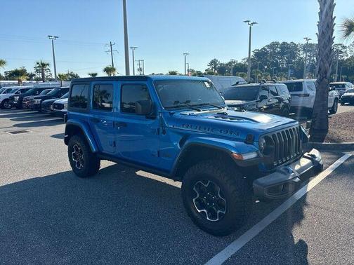 Hydro Blue Pearl 2022 Jeep Wrangler Unlimited 4xe Rubicon