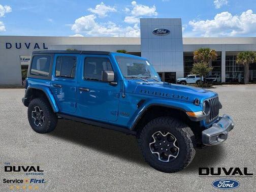 Hydro Blue Pearl 2022 Jeep Wrangler Unlimited 4xe Rubicon