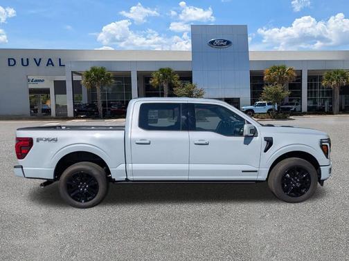 Space White Metallic 2025 Ford F-150 Platinum