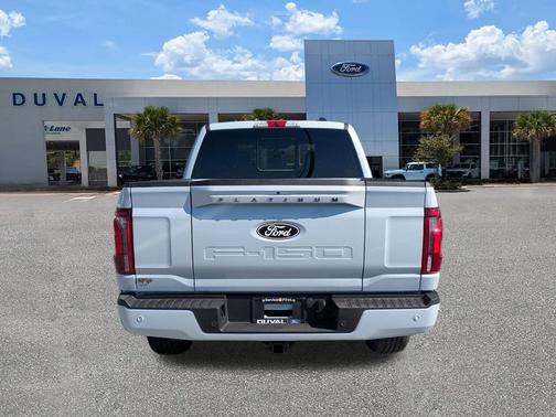 Space White Metallic 2025 Ford F-150 Platinum