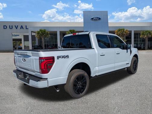 Space White Metallic 2025 Ford F-150 Platinum