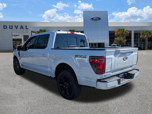 Space White Metallic 2025 Ford F-150 Platinum