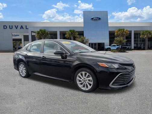 Midnight Black Metallic 2024 Toyota Camry LE