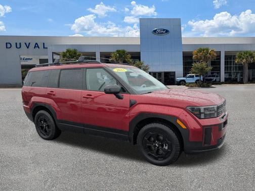 Red 2025 Hyundai SANTA FE XRT
