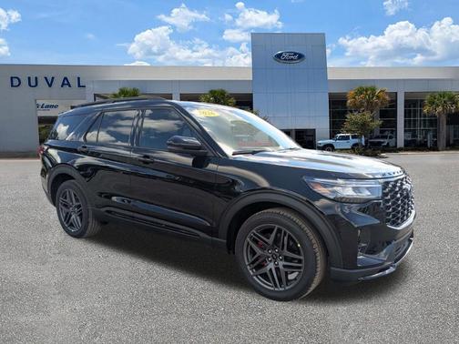 Agate Black Metallic 2026 Ford Explorer ST