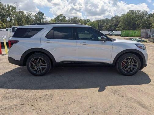 Space White Metallic 2026 Ford Explorer ST