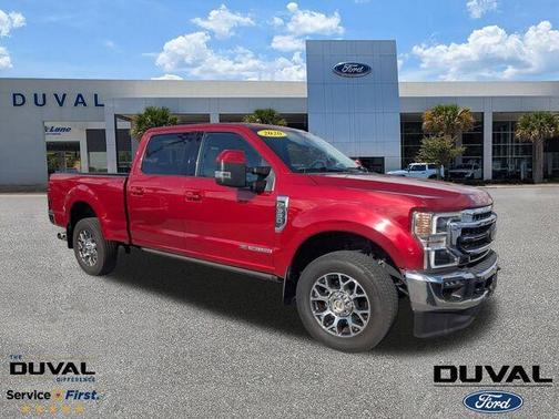 Rapid Red Metallic Tinted Clearcoat 2020 Ford F-350 Lariat Super Duty