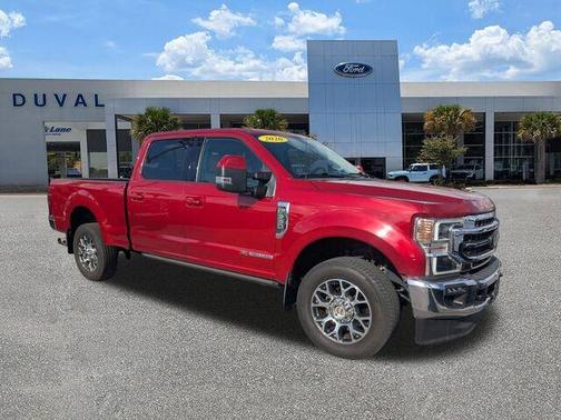 Rapid Red Metallic Tinted Clearcoat 2020 Ford F-350 Lariat Super Duty
