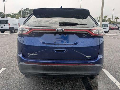 Blue Metallic 2015 Ford Edge SE